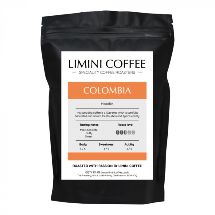 Coffee beans Limini Coffee Colombia Medellin, 1 kg | Coffee Friend