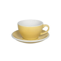 Cappuccino cup with a saucer Loveramics Egg Butter, 200 ml