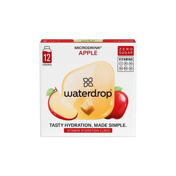 Waterdrop Microdrink Apple Vitamindrink-Würfel, 12 Stück.