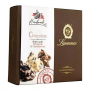 Schokoladen Süßigkeiten mit Mandeln und Preiselbeeren Laurence Golden Choco Bites, 140 g