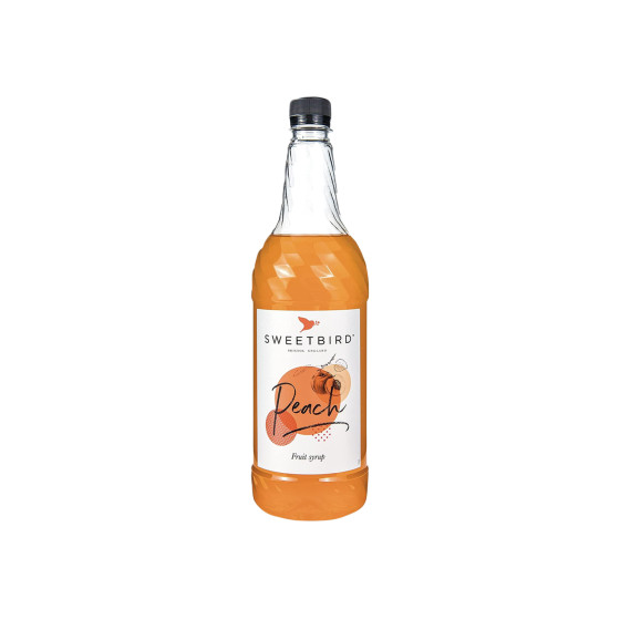 Kaffesirap Sweetbird Peach, 1 l