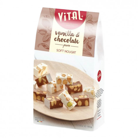 Nougat patukat Vital ”Vanilla & Chocolate”, 150 g