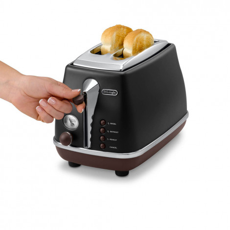 Toaster De’Longhi „Icona Vintage CTOV 2103.BK“