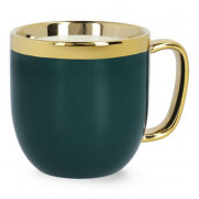 Tasse avec une cuillère Homla “SINNES Green”, 280 ml