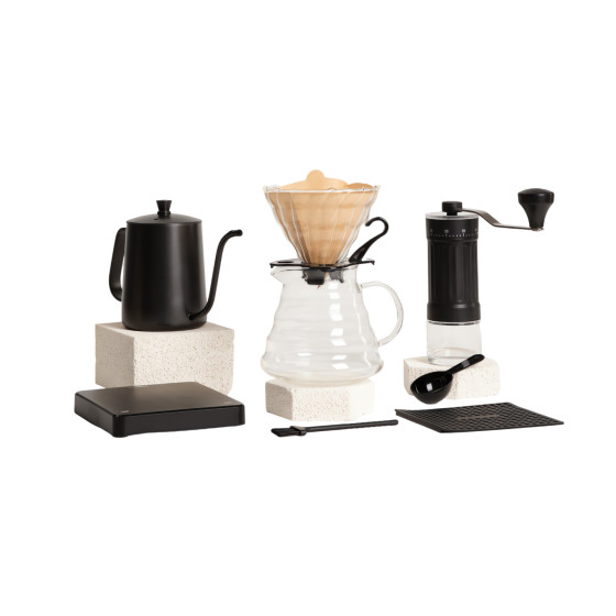 Homla KAVERA tillbehörsset för pour-over kaffe, 9 delar.
