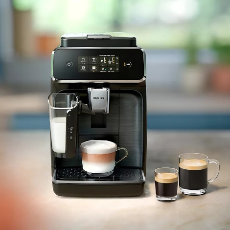 Philips 2300 LatteGo EP2330/10 Helautomatisk kaffemaskin – Svart