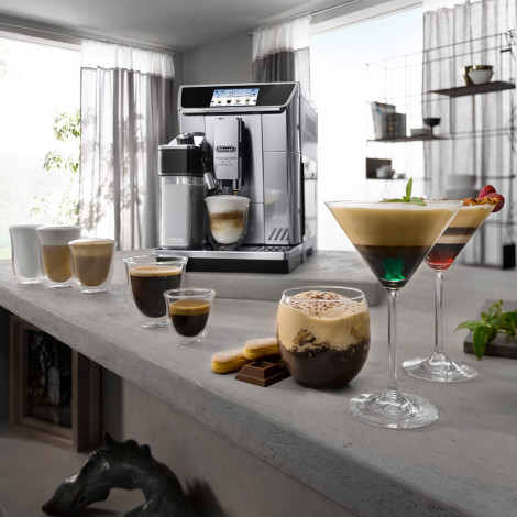 DeLonghi PrimaDonna Elite Experience ECAM 650.85.MS Coffee Machine – Silver