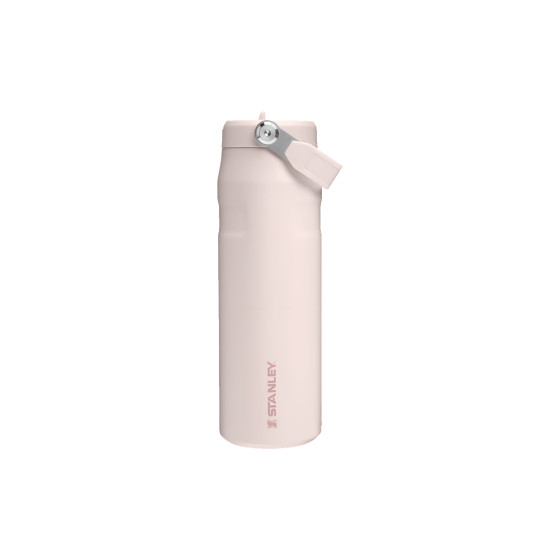Butelka na wodę Stanley the IceFlow Flip Straw 2.0 Rose Quartz, 700 ml