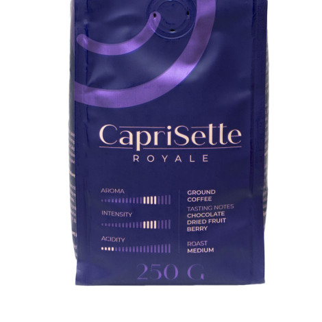 Jahvatatud kohv Caprisette Royale, 250 g