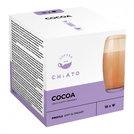 Cacaocapsules compatibel met NESCAFÉ® Dolce Gusto® CHiATO “Cocoa”, 16 st.