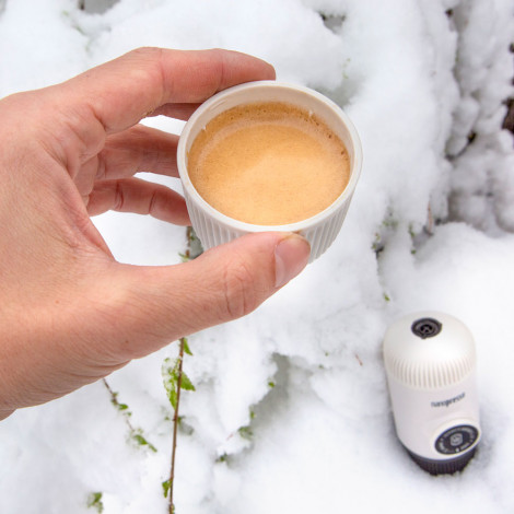 Portable espresso machine WACACO “Nanopresso Chill White”