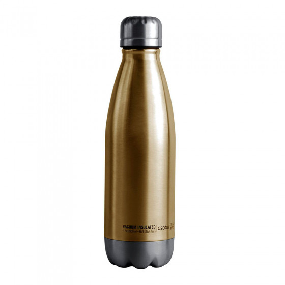Termo gertuvė Asobu „Central Park Gold/Silver“, 500 ml Termo gertuvė Asobu „Central Park Gold/Silver“, 500 ml
