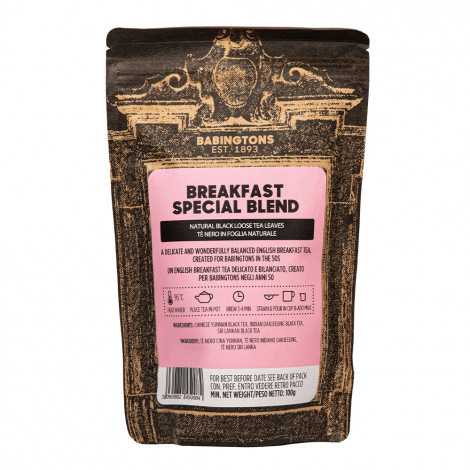Thé noir Babingtons Breakfast Special Blend, 100 g