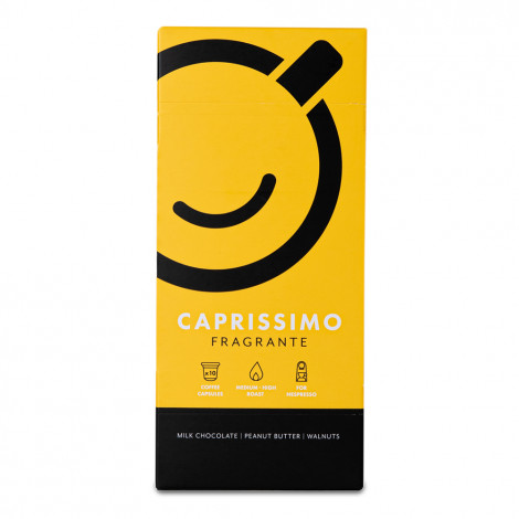 Coffee capsules for Nespresso® machines “Caprissimo Fragrante”, 10 pcs.