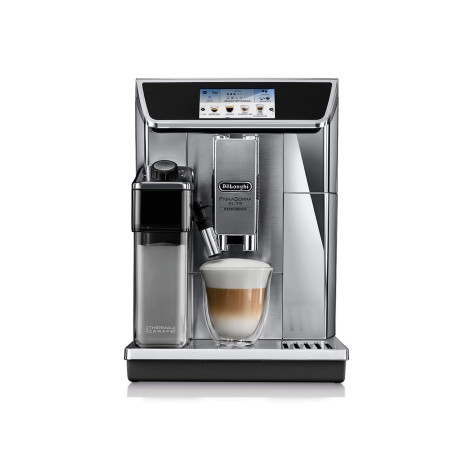 DeLonghi PrimaDonna Elite Experience ECAM 650.85.MS Coffee Machine – Silver