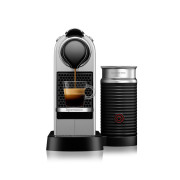 Atnaujintas kavos aparatas Nespresso Citiz & Milk Silver
