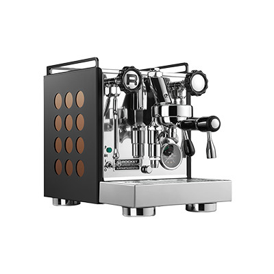 Rocket Espresso Appartamento Black/Copper kavos aparatas, atnaujintas