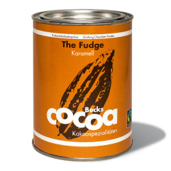 Biologische cacao Becks Cacao “Fudge” with caramel, 250 g