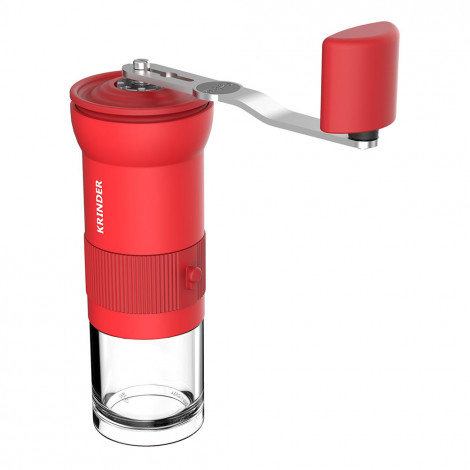 Manual coffee grinder Cafflano Krinder Red