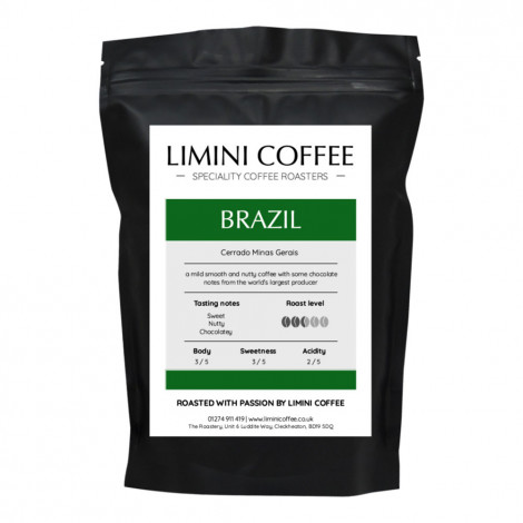 Coffee beans Limini Coffee Brazil Cerrado Minas Gerais, 1 kg