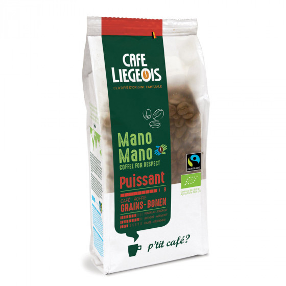 Kavos pupelės Café Liégeois „Mano Mano Puissant“, 250 g Kavos pupelės Café Liégeois „Mano Mano Puissant“, 250 g
