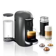 Machine à café Nespresso « VertuoPlus XN902T40 + Aeroccino »