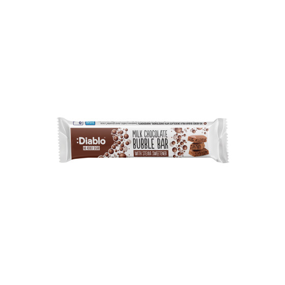 Milk Chocolate Bar Diablo Sugar Free (no Added Sugar, With Sweeteners), 30 G