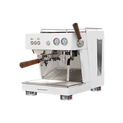 Kaffemaschine Ascaso Baby T Plus Textured White