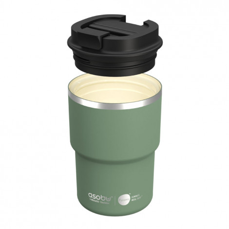 Thermische reisbeker Asobu Coffee Express Basil Green, 360 ml