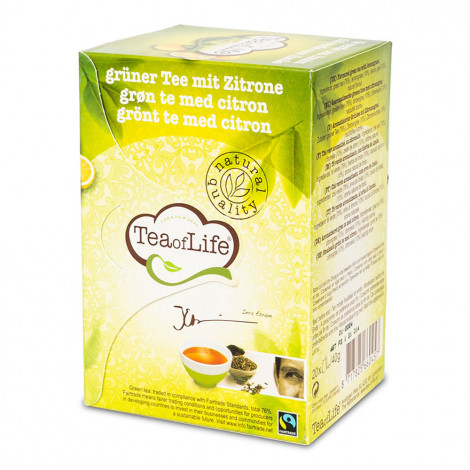 Žalioji arbata Tea of Life Green Tea, 20 vnt.