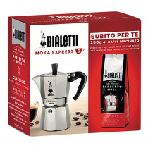 Gift set Bialetti “Moka Express 6-cup + Perfetto Moka Classico 250 g”