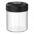 Glass vacuum container for coffee TIMEMORE (black), 800 ml