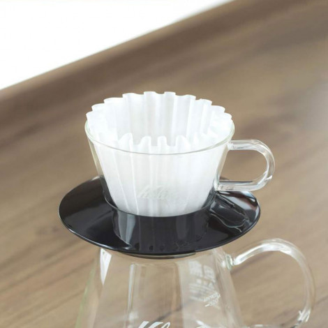 Glazen druppelaar Kalita Wave #155 (Black)