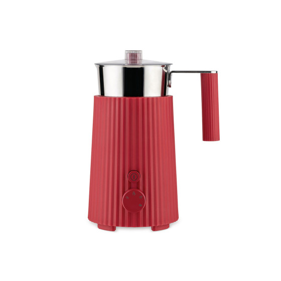 Milk Frother Alessi Plisse Red