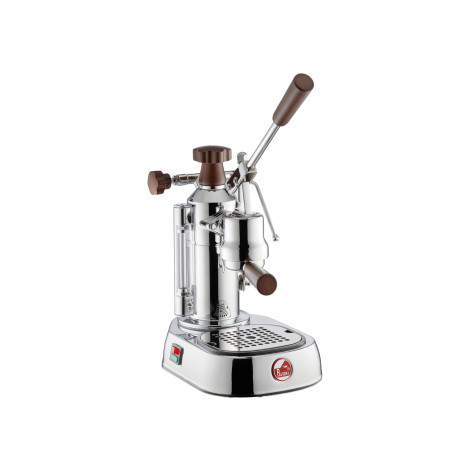 La Pavoni Europiccola Lusso Wooden Handles Manuell espressomaskin med spak