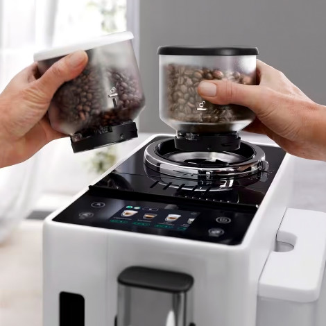 DeLonghi Rivelia EXAM440.55.W Bean to Cup Coffee Machine – White