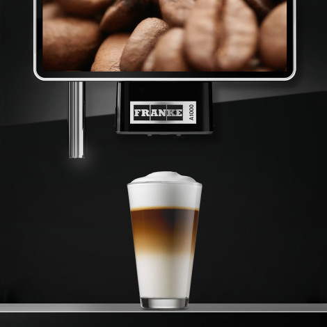 Franke A1000 FM CM + SU12 CM Profi Kaffeevollautomat – A-Linie Schwarz