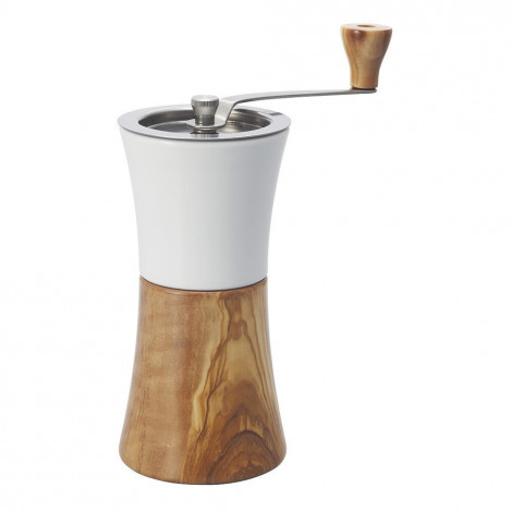 Ceramic coffee grinder Hario Olive wood