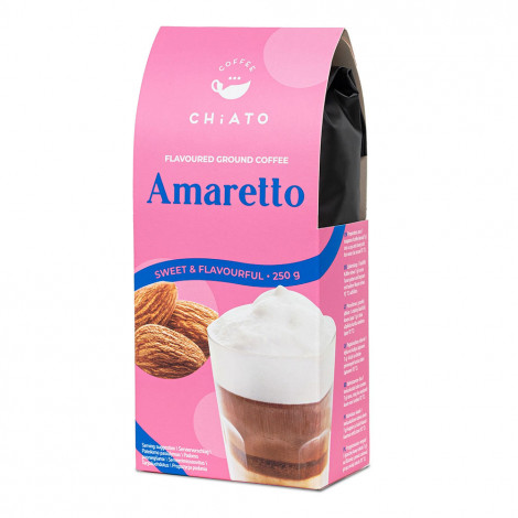 Gemalen koffie met amarettosmaak CHiATO Amaretto, 250 g