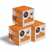 Lot de capsules de café NESCAFÉ® Dolce Gusto® Latte Macchiato, 3 x 8+8 pcs.