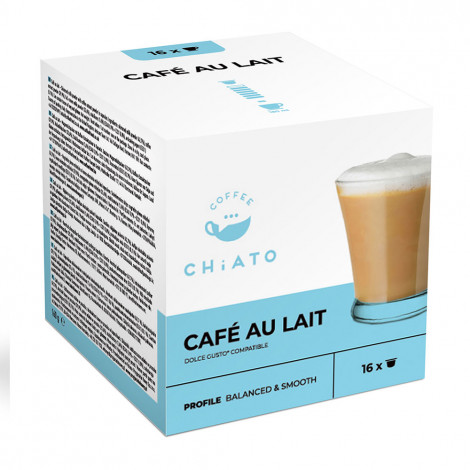 Koffiecapsules compatibel met NESCAFÉ® Dolce Gusto® CHiATO “Café au Lait”, 3 x 16 st.