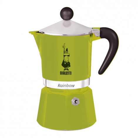 Bialetti Coffee Pot Rainbow 3 Cup 130ml Red