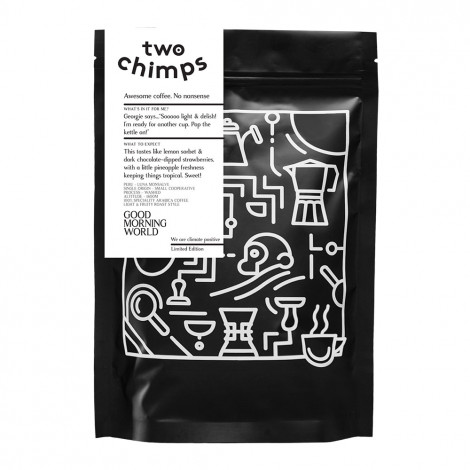 Coffee beans Two Chimps “Good Morning World”, 250 g