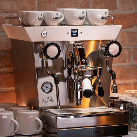 Gaggia La Dea Siebträger Espressomaschine mit PID – 1-grupping, Edelstahl