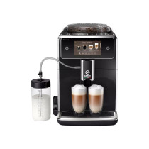 Saeco Xelsis Deluxe SM8780/00 automātiskais kafijas automāts – melns