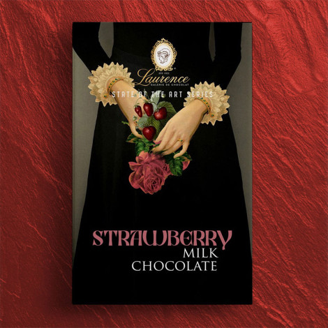 Milk chocolate with strawberries Laurence, 80 g