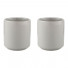 Tassen Stelton Light Grey, 2 Stk.