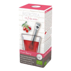 Organiskā augļu tēja Bistro Tea “Fruit Berry”, 15 gab.