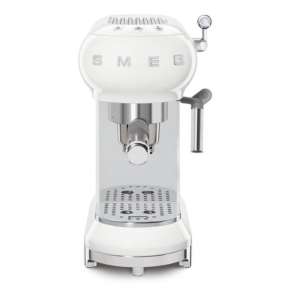 Coffee machine Smeg ECF01WHUK 50's Style White