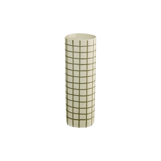 Wazon Asa Selection Olive Squares, 8 x 25 cm